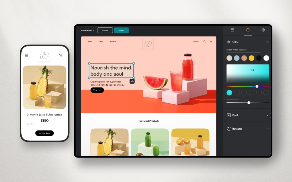 Feature: Website Builder Feature: Website Builder