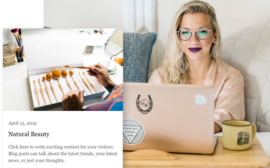 Feature: Website Builder - Blog Feature: Website Builder - Blog