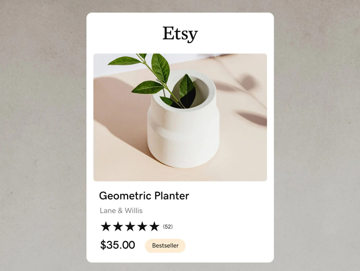 Online Store: Marketplaces - Etsy